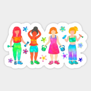 Home Workout Sticker